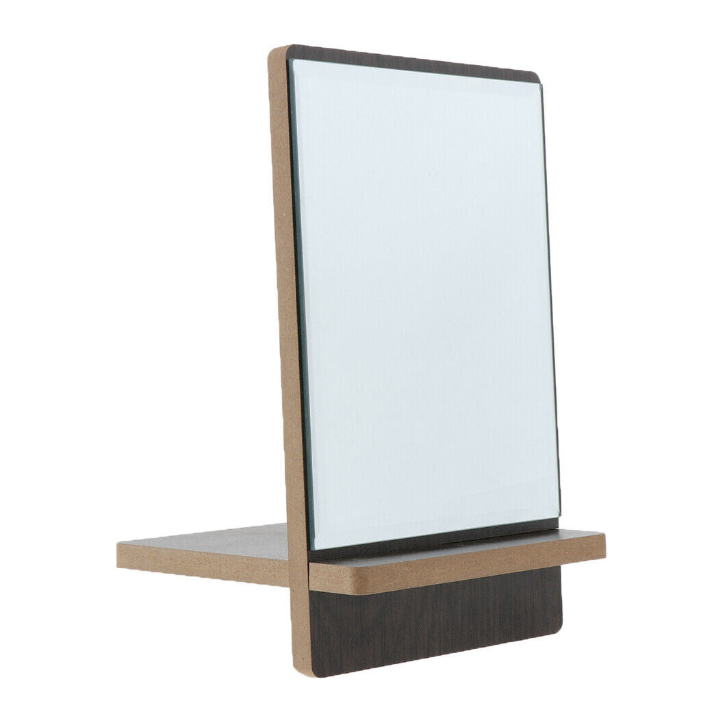 Travel Makeup Shaving Mirror Portable Tabletop Desktop Vanity Mirror with