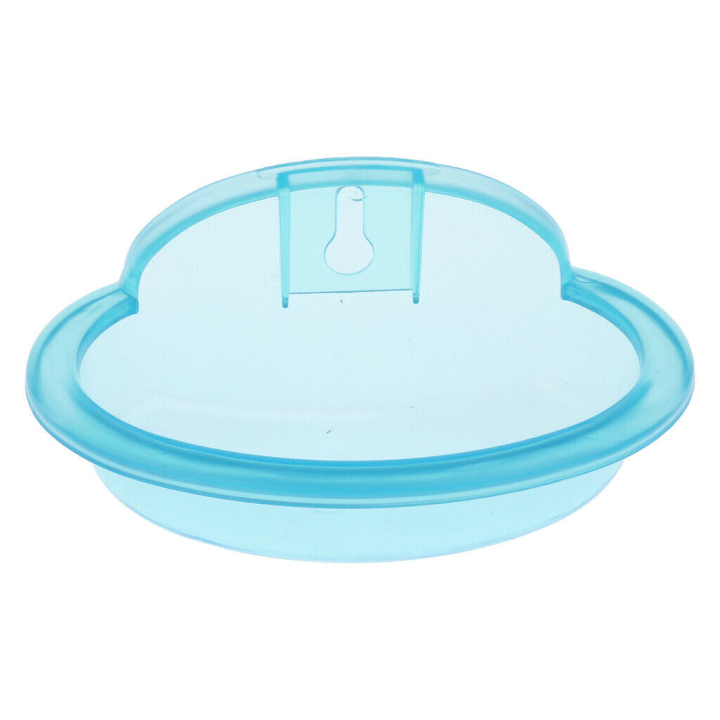 Hanging Dish Bowl Pet Hamster Corner Feeder Feeding Bowl Dish Random Color