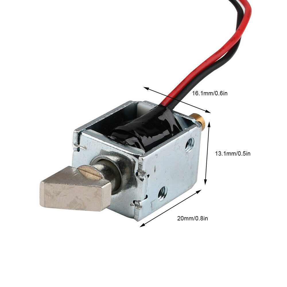 Inclined Electromagnetic Lock Instantaneously Energized Switch Lock DC12V 5.14W