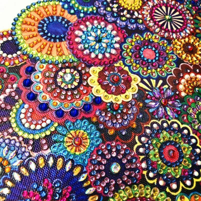 Special Shaped Diamond Painting Mandala Embroidery Rhinestone Cross Stitch 5D