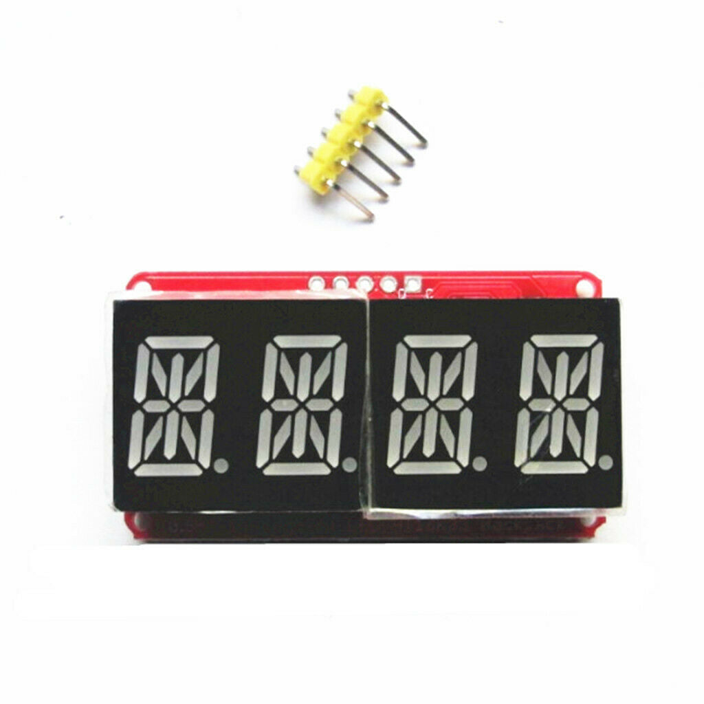 4 Digit 0.5inch Digital Red Tube Segment LED Display Module Constant-current