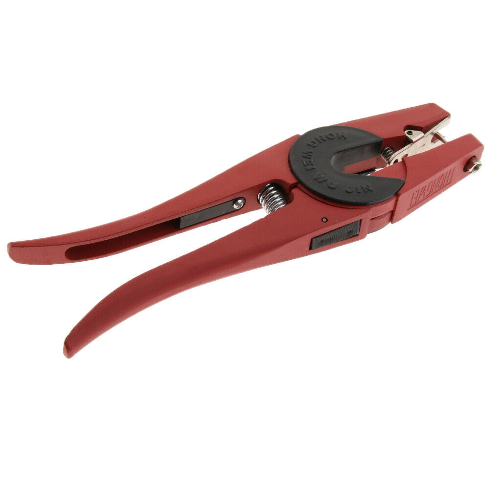 Pig Ear Tag Plier Sheep Hog Cow Applicator Puncher Marker Tagger Red