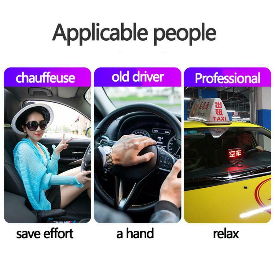 50x22x63mm Anti-slip Steering Wheel Handle Booster Ball For Sedans Trucks SUVs