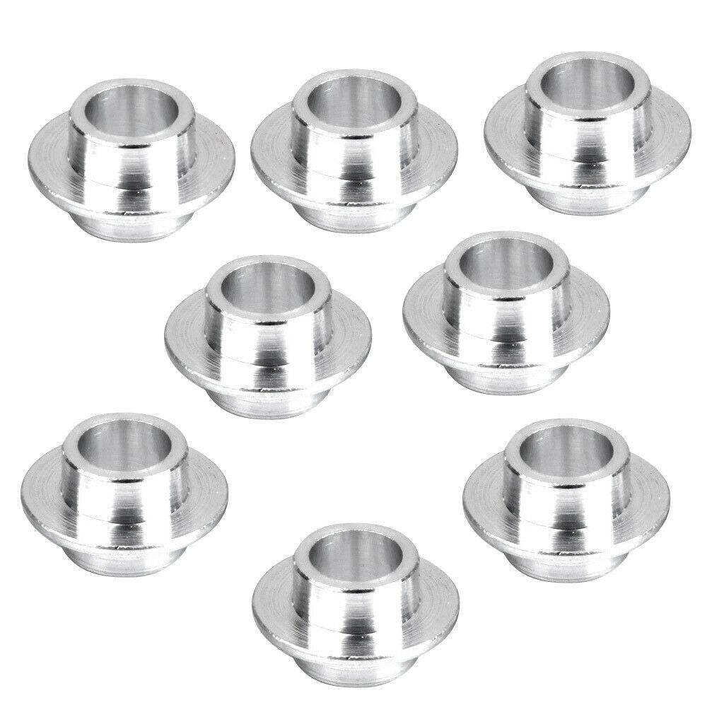 8pcs 8mm Roller Skate Spacers + 16pcs Roller Inline Skate Steel Bearings