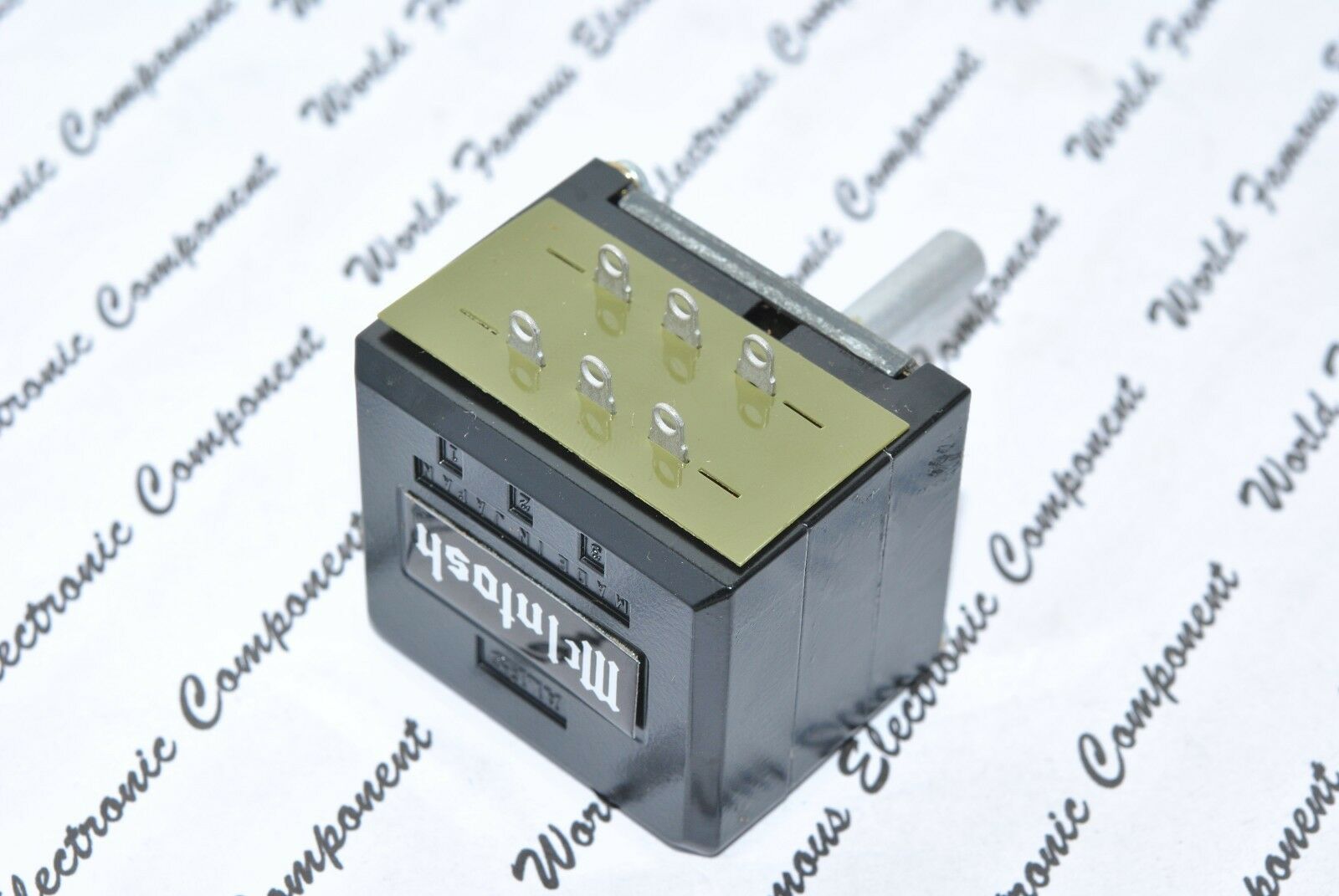 1pcs - ALPS RK40 50KA Black Beauty Audio Potentiometer Half Shaft - for McIntosh