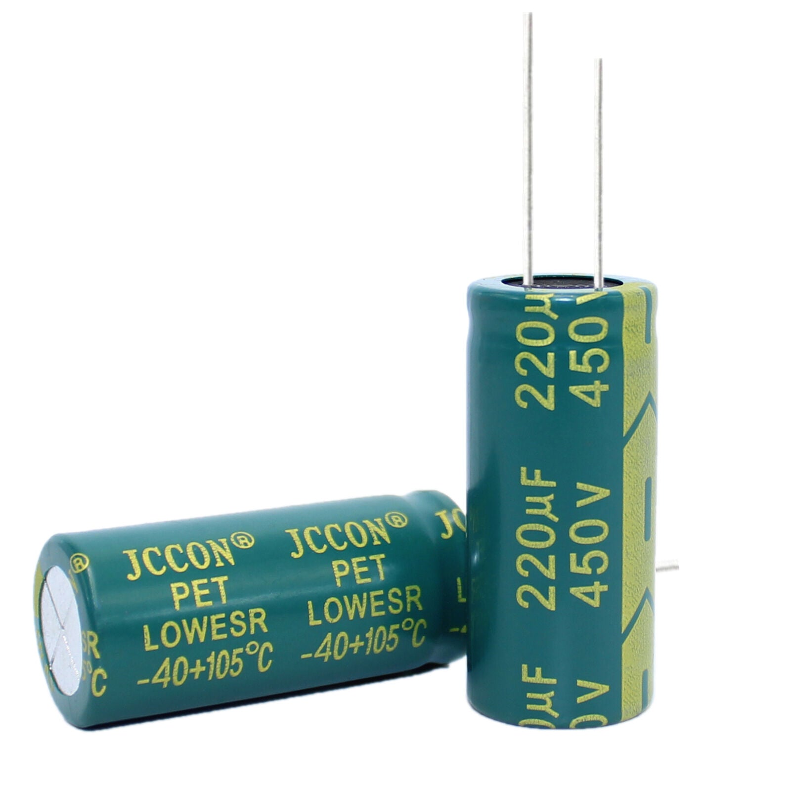 1pcs 450v220uf Aluminum electrolytic capacitor Power inverter 18x40mm