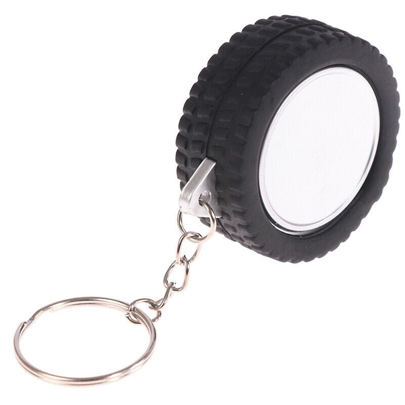 Mini Retractable Tape 1m Tape Measure Centimeter/Feet Tire Shape Rul.l8