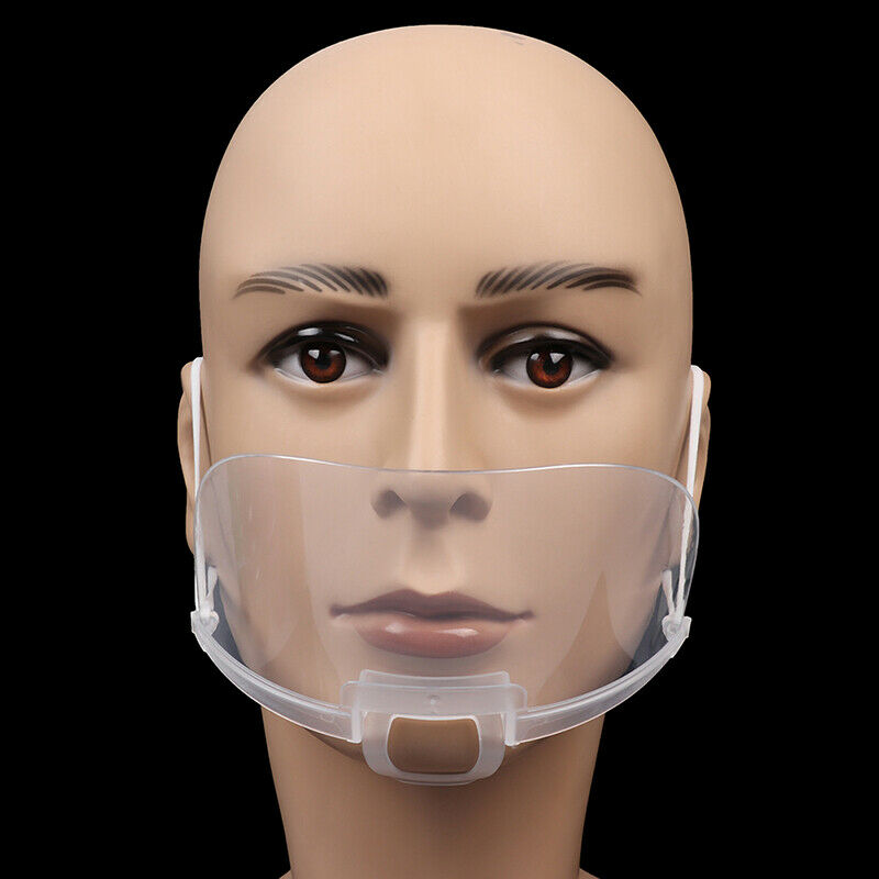1pcs Face Cover Mouth Shield Visor Adjustable Anti-Fog Anti-SalivaBACABWCAH XC