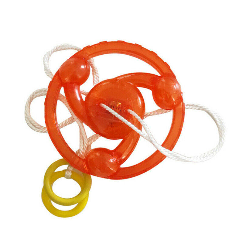 Flash Pull Line Wheel Glow Flywheel Whistle Creative Classic Toys Children GBDA