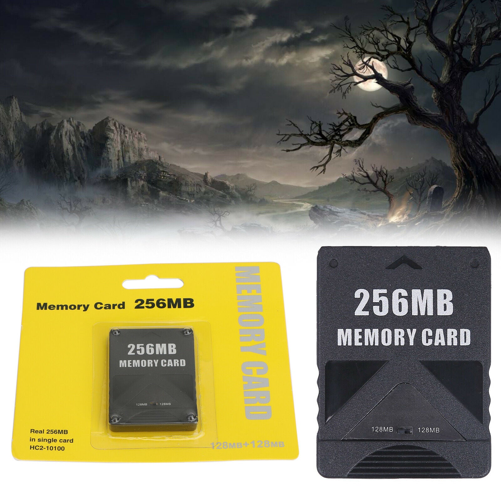 256MB Megabyte Memory Card for Sony PS2 PlayStation 2 Bland New USA  CA