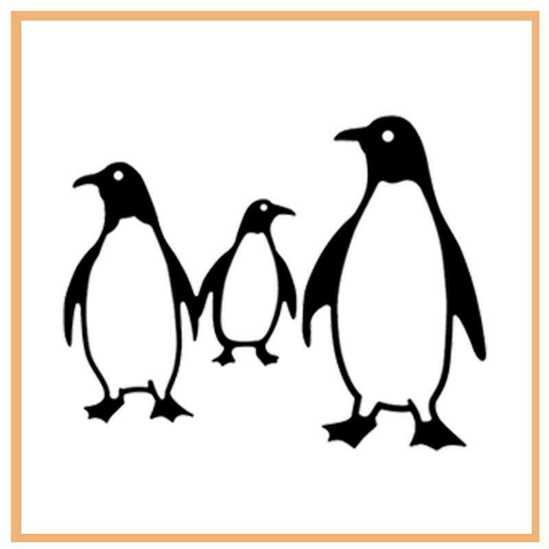 Penguin Family Carbon Steel Cutting Dies DIY Scrapbooking Photo Album Embossing