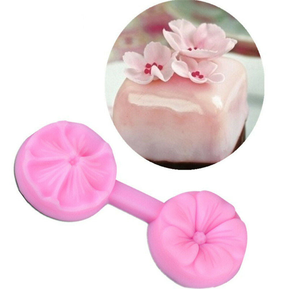 petal silicone fondant cake chocolate decorating baking mould mold tool.l8