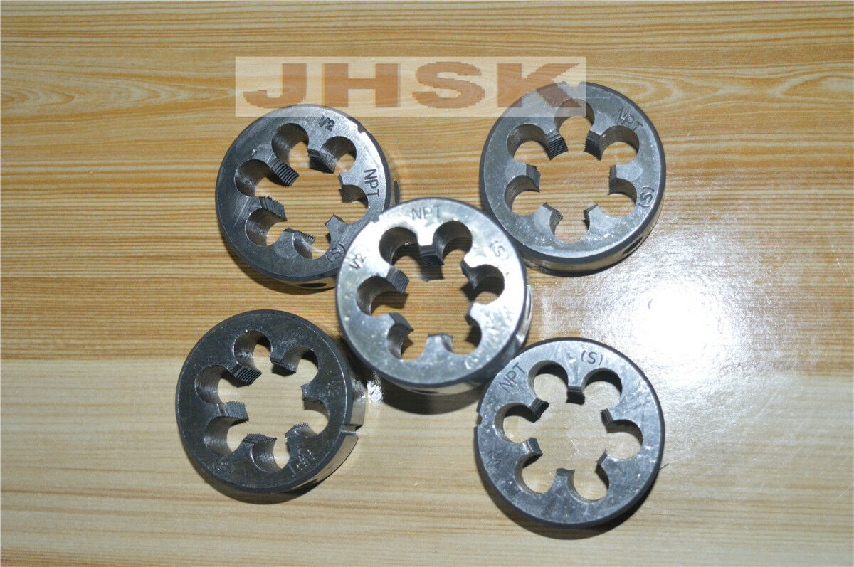 New  HSS 1/2" - 14 NPT Taper Pipe Die 1/2 - 14 TPI   Outside diameter 45mm CNC