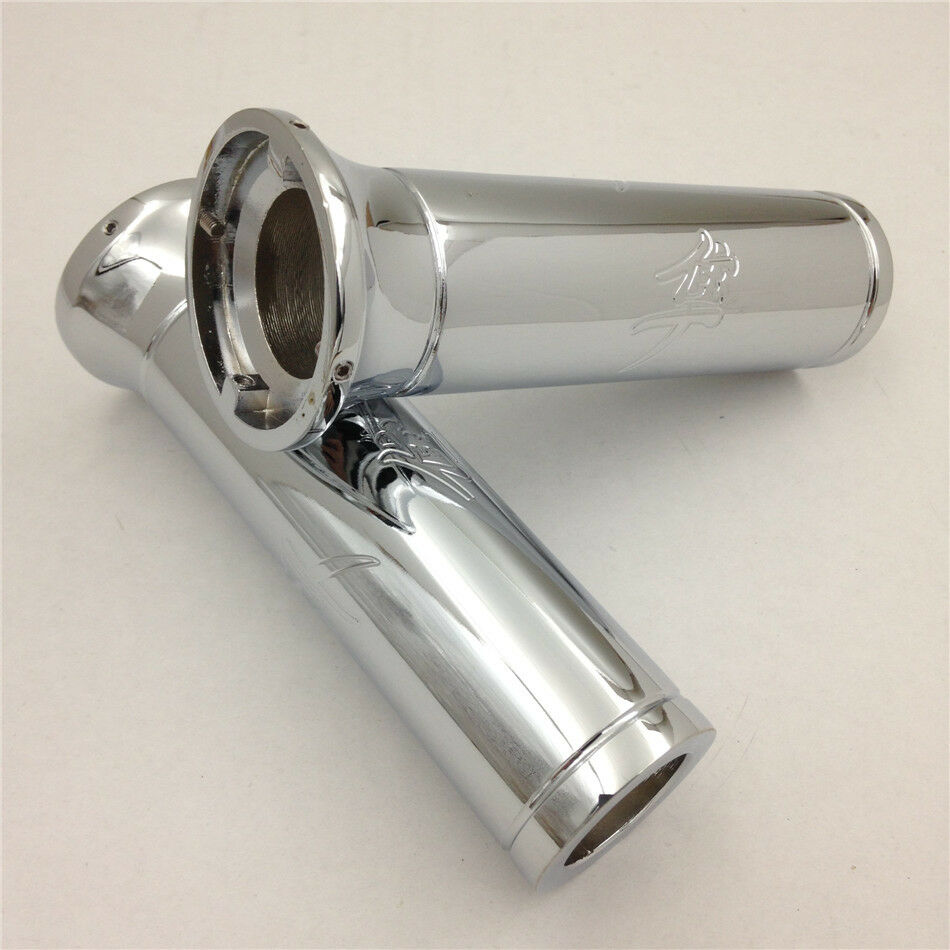 Chrome handlebar grips for SUZUKI GSXR GSX-R 1300 R GSX1300R Hayabusa 1982-2013