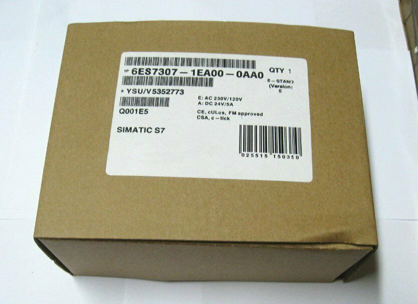 1PC New Siemens Power Supply 6ES7307-1EA00-0AA0 6ES7 307-1EA00-0AA0