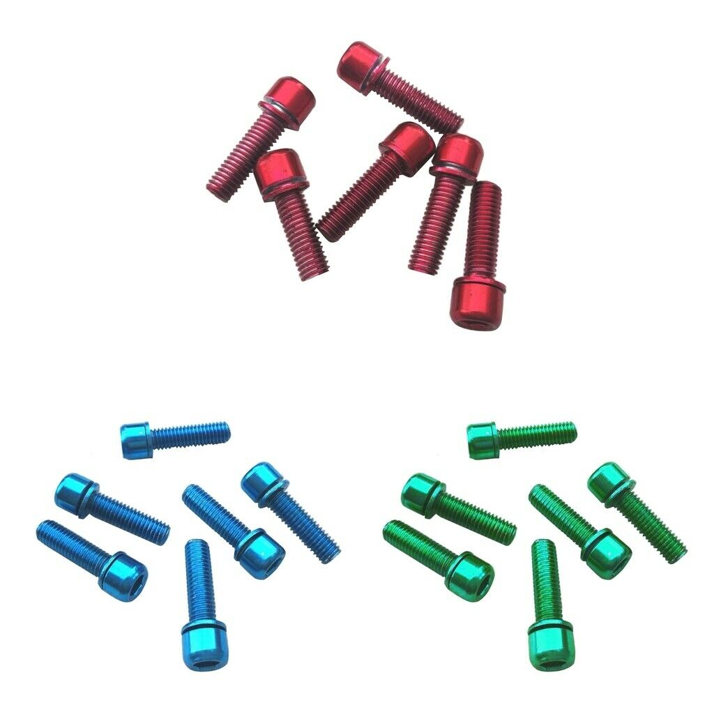 18pc Hex Socket Screws M5x18 for Handlebar Stem Water Bottle Cage Holder