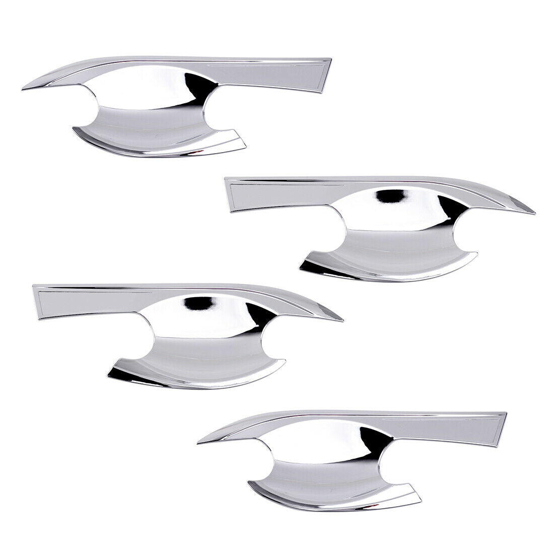 Chrome Door Handle Bowl Cavity Cup Cover Trim Fits For Acura TLX 2015-2020