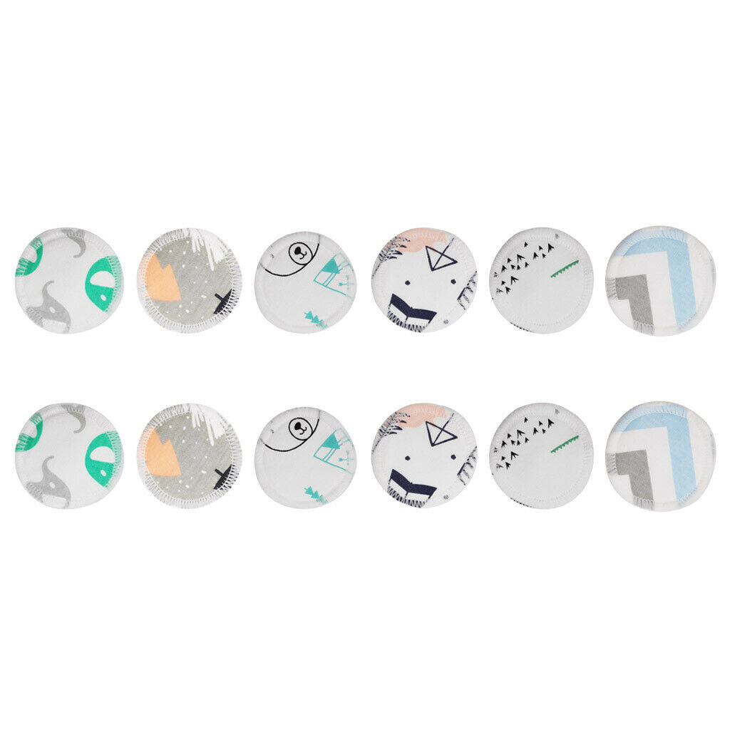 12pcs Reusable Washable Makeup Remover Pads Facial Wash Rounds Makeup Wipes,