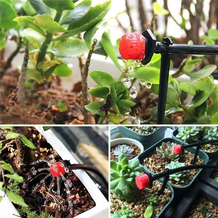 100Piece 0.59"×9.84"Irrigation Watering Nozzles Heads For Watering Potted Plants
