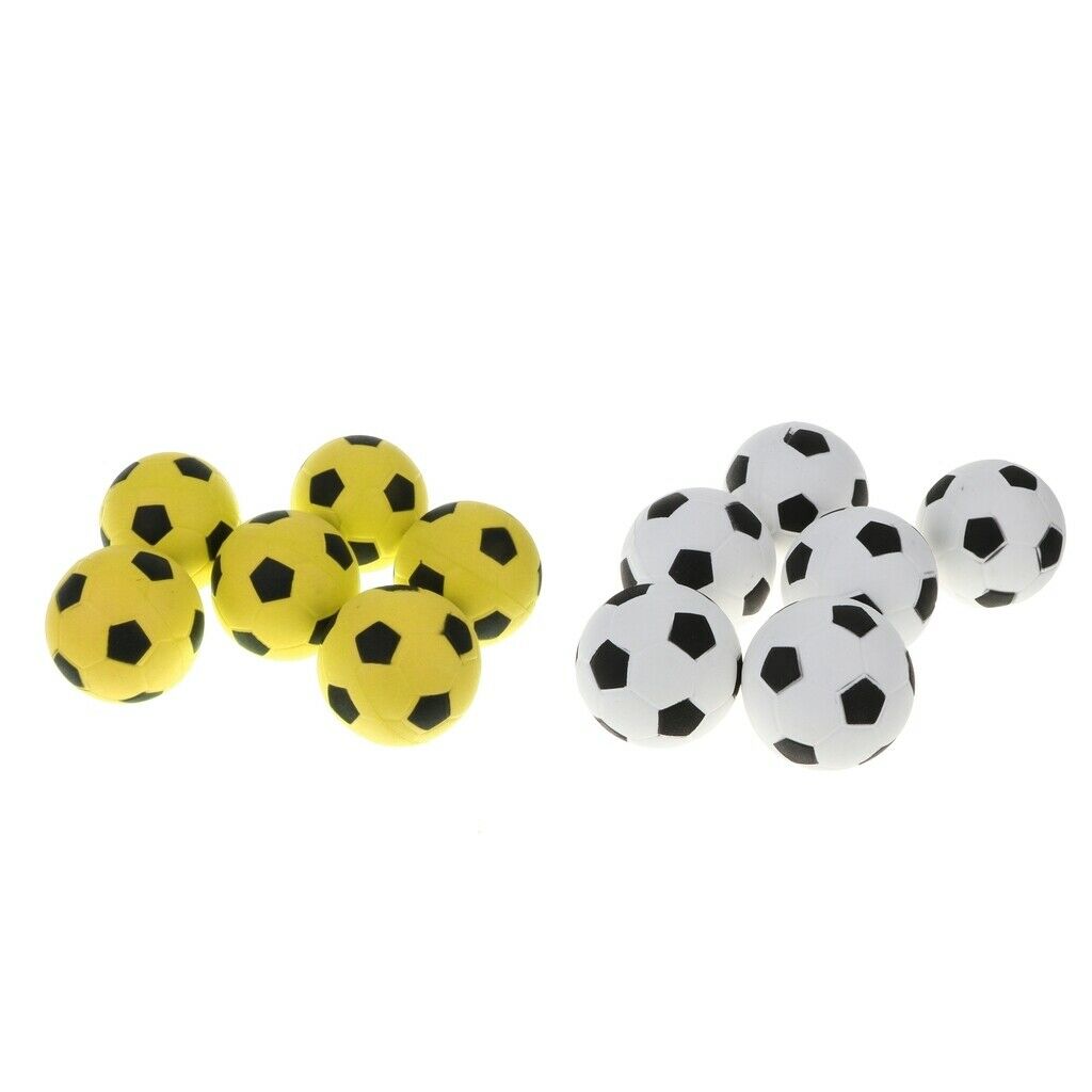 Pack 12 Soft Foam Sponge Bounce Soccer Balls Children Party Game Toys 2.4"