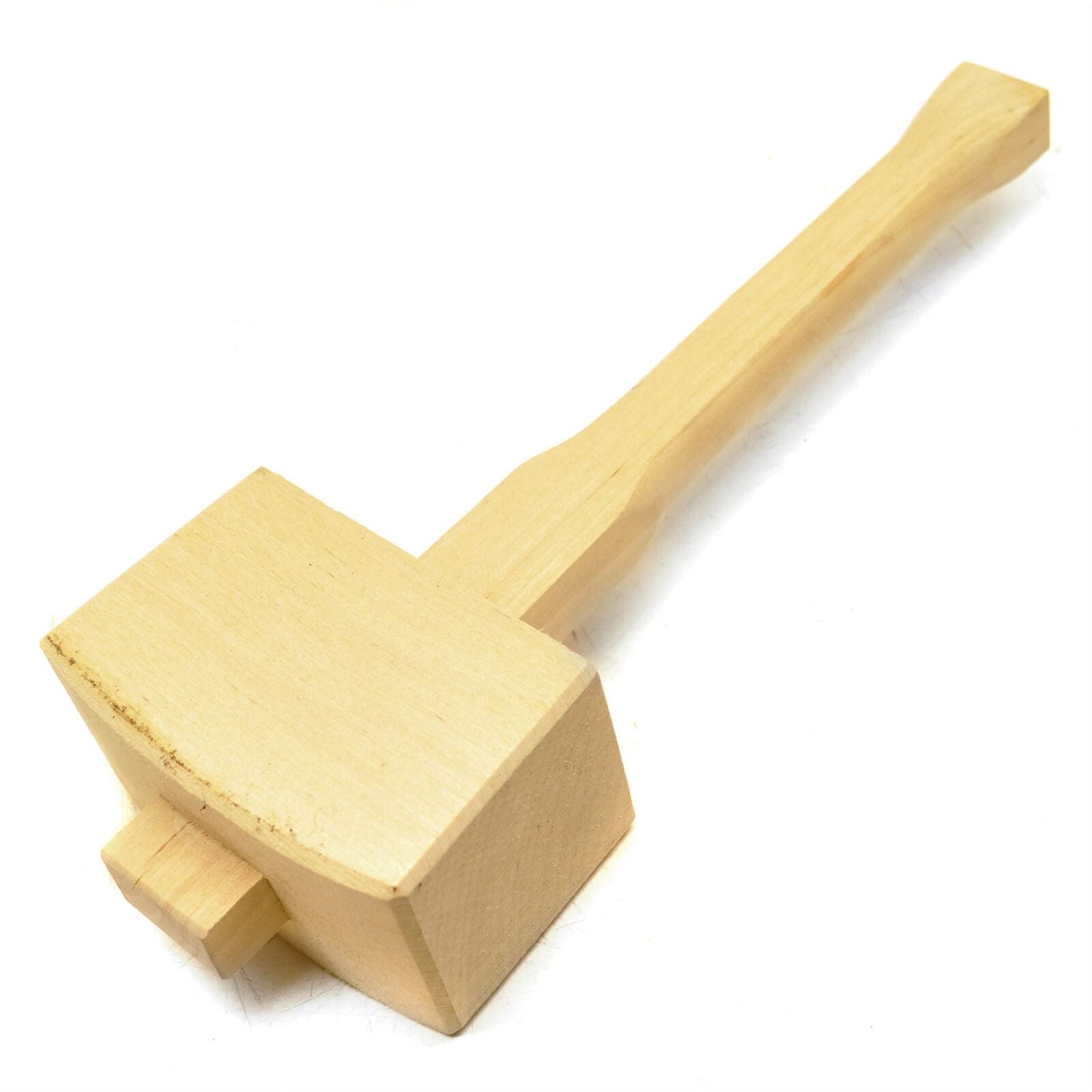 Handmade Leather Tools Wooden Mallet Hammer for Tent Pegs Chisels Woodworking