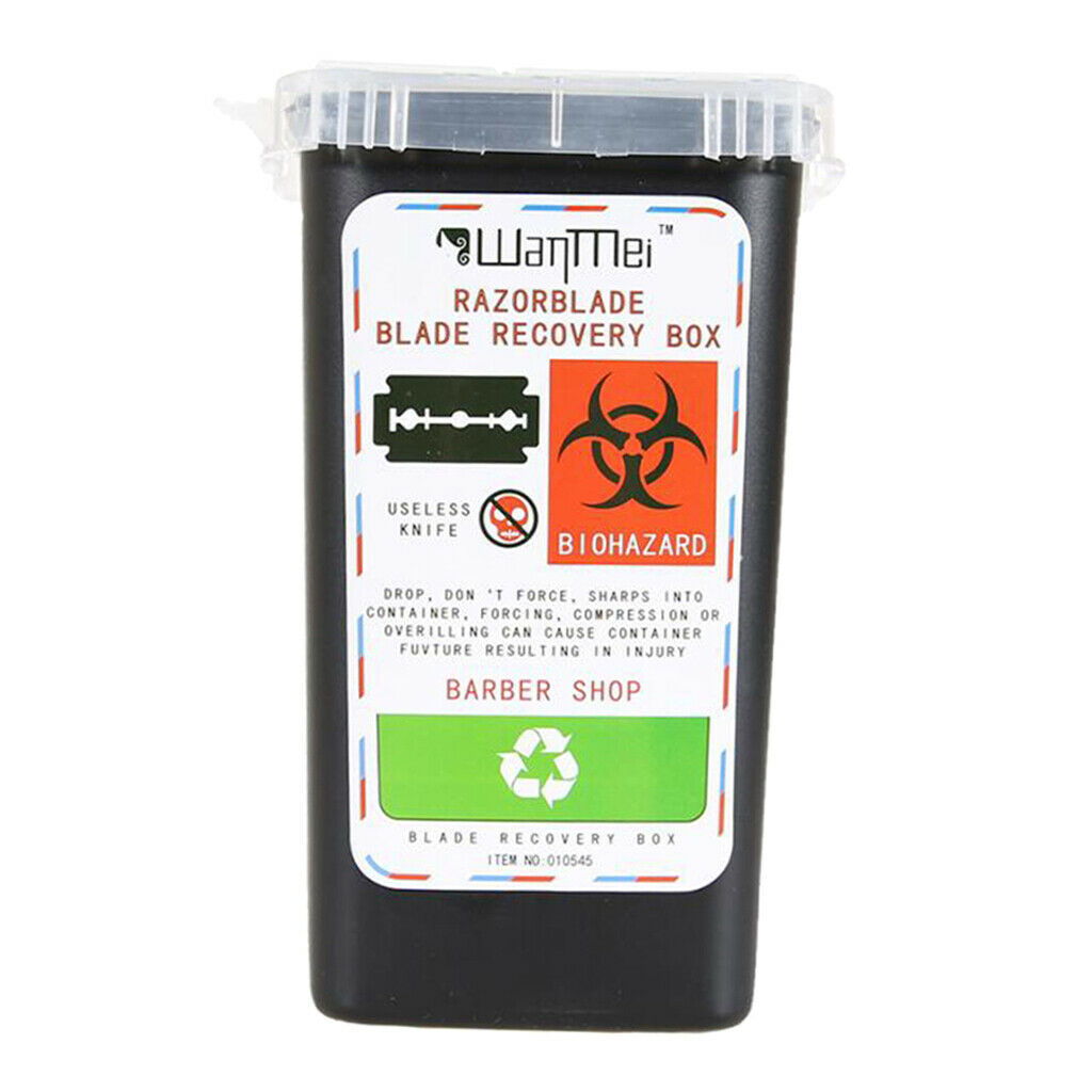 3 Color Plastic  Sharps Biohazard Needles Blade Disposal Container Bin
