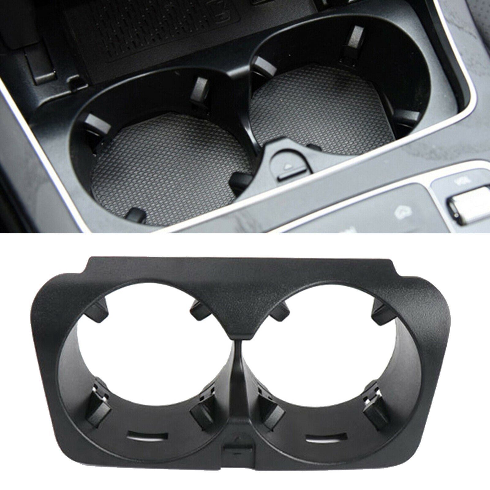 Plastic Anti Slip Car Water Cup Holder Organizer for Mercedes   C Class
