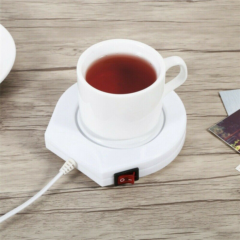 Electric Coffee Mug Warmer Tea Milk Cup Heater Pad Heating Plate for Office Home