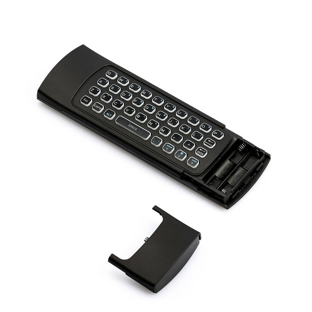 Backlit MX3 2.4G Air Mouse Wireless Qwerty Keyboard IR Remote T3 Smart Contr SJ