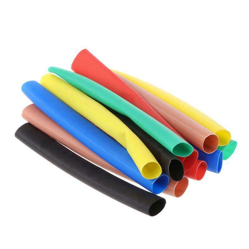 12Pcs/Bag Universal Heat Shrink Tube Sleeve Cover USB Charger Cable Wire for 5 6