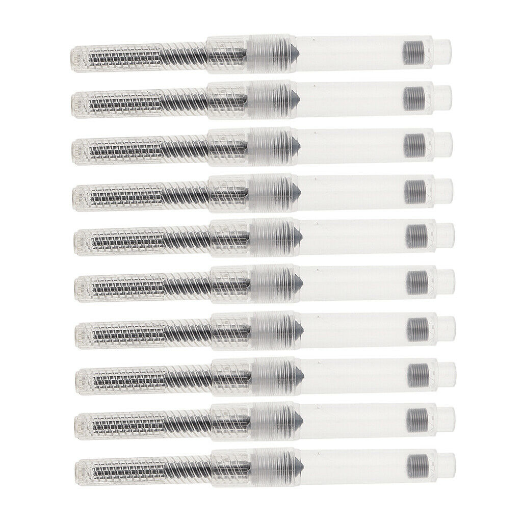 10pcs Screw-in Style Universal Fountain Pen Ink Converter