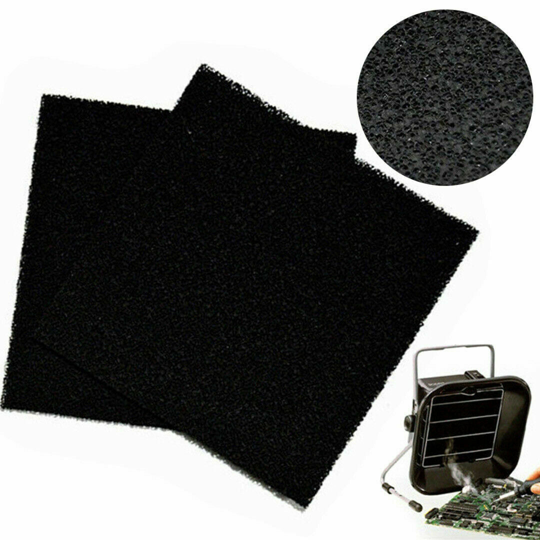 5 Pcs Universal Activated Carbon Foam Sponge Air Filter Impregnated Sheet Pad