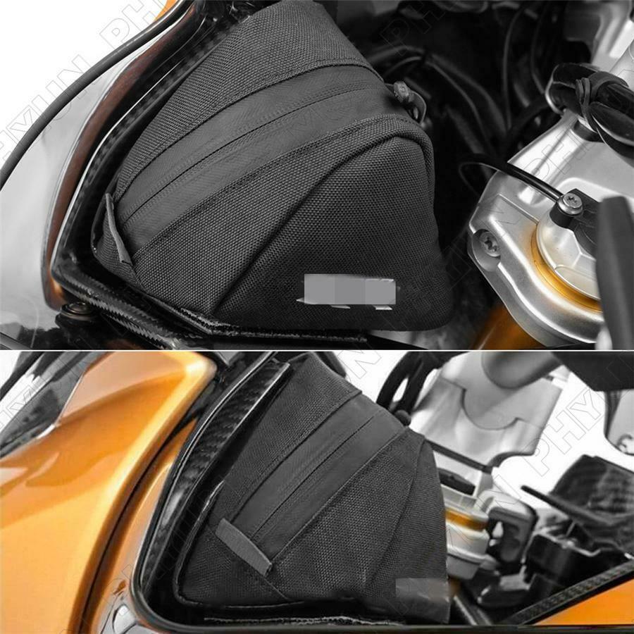 For 2015-2019 BMW S1000XR Wind Deflector Bag Tool Placement Bags Waterproof 2x