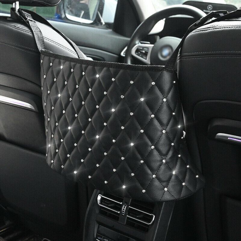 Car PU Storage Organizer Seat Side Bag Holder Multi-functional Pocket Universal