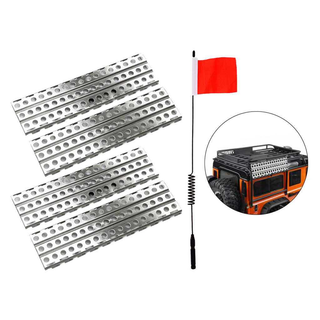 Metal RC Anti-Skid Board for TRX4 SCX10 90046 1:10 RC Crawler Car Accessory