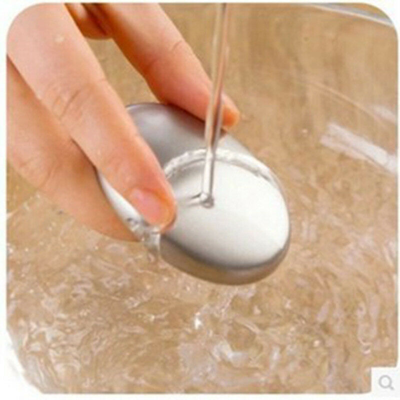 Stainless Steel Soap Shape Deodorize Smell from Hands Retail Eliminating .l8