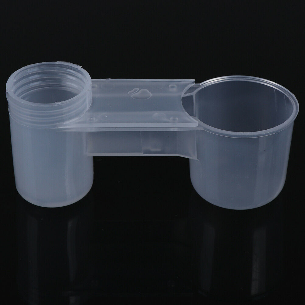 Plastic Pet Bird Drinker Feeder Water Bottle Cup cat Chicken Pigeon .l8