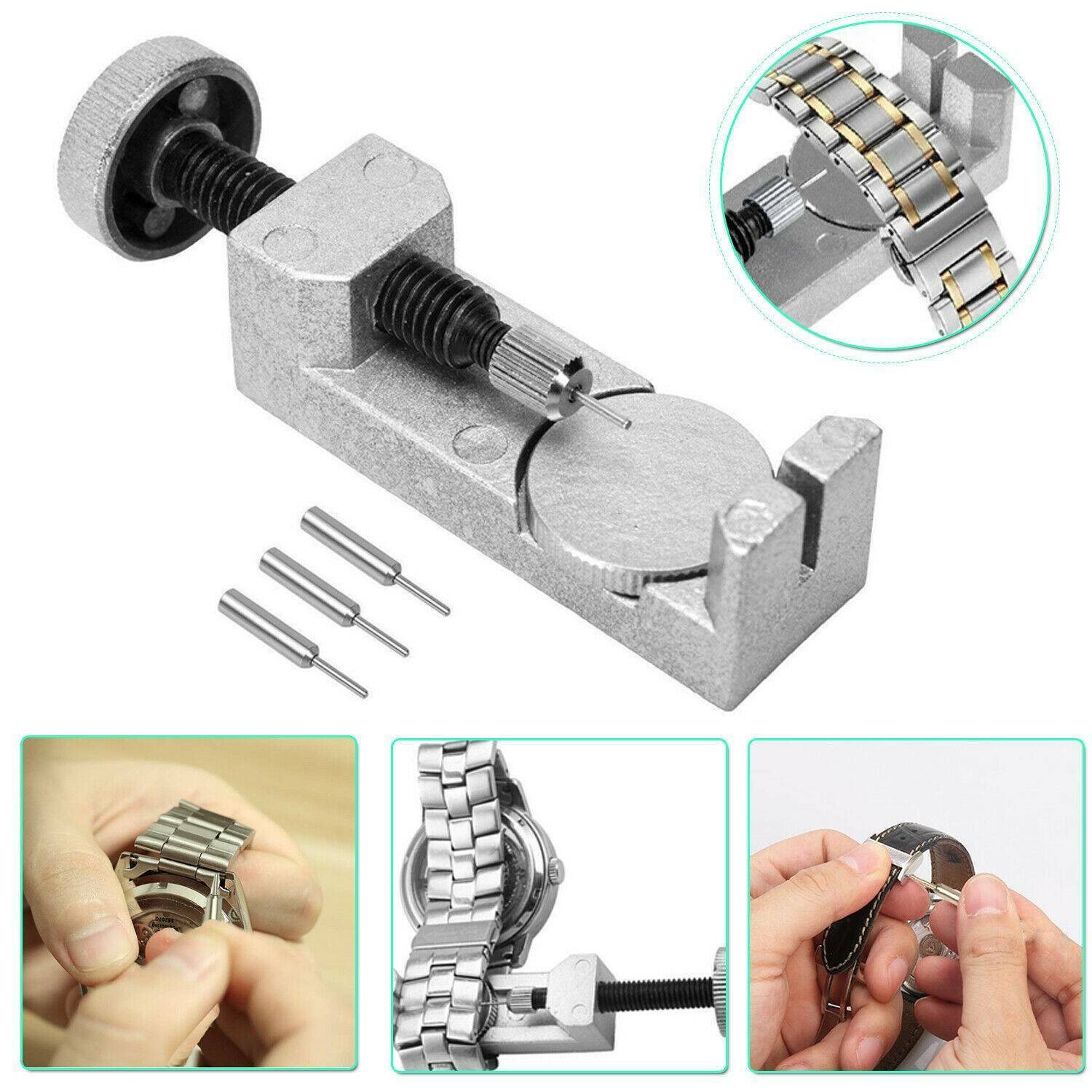 1pc Metal Adjustable Watch Band Strap Bracelet Link Pin Remover Repair Tool Kit