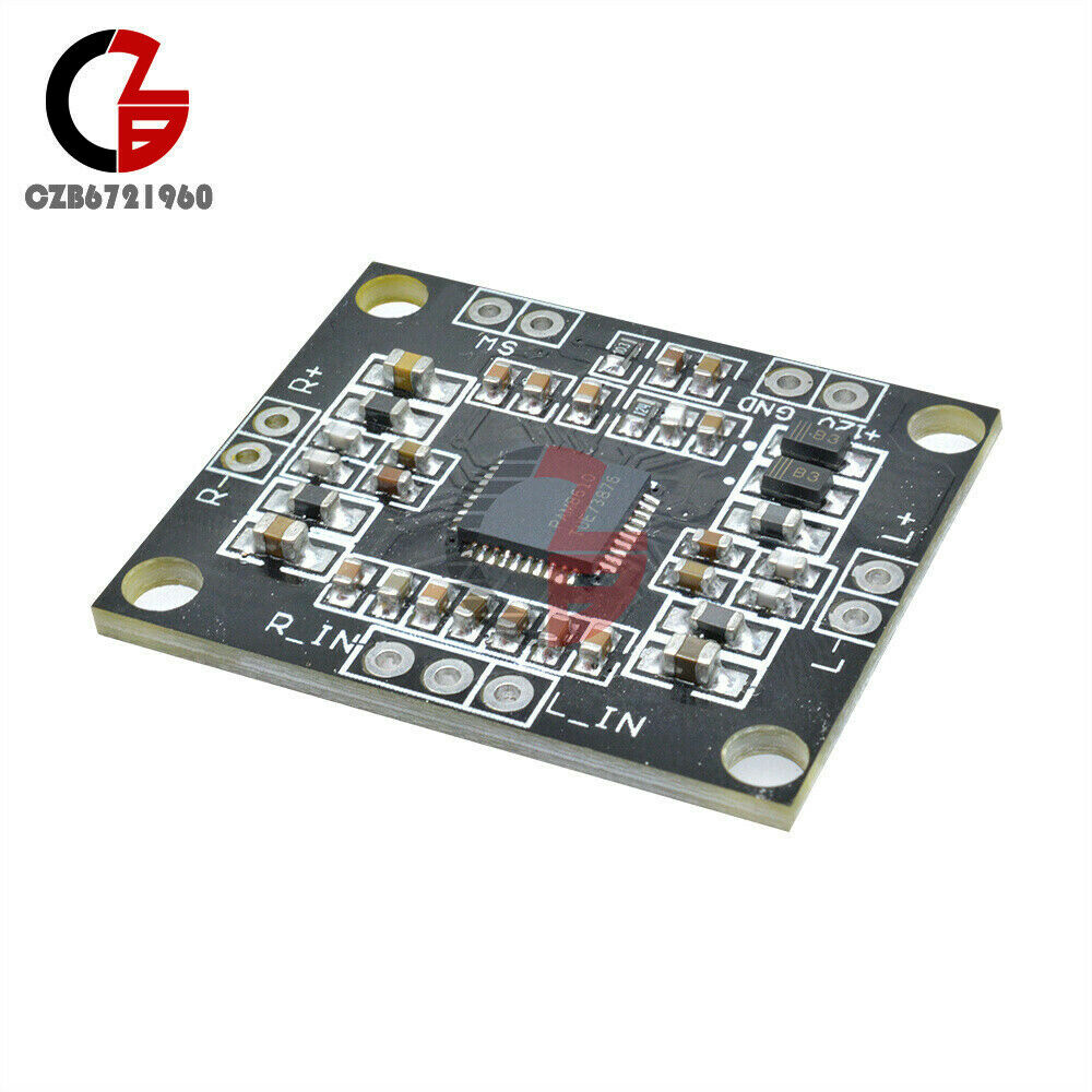 5PCS Digital PAM8610 2*15W Dual channel Stereo Class Amplifier Board 12V
