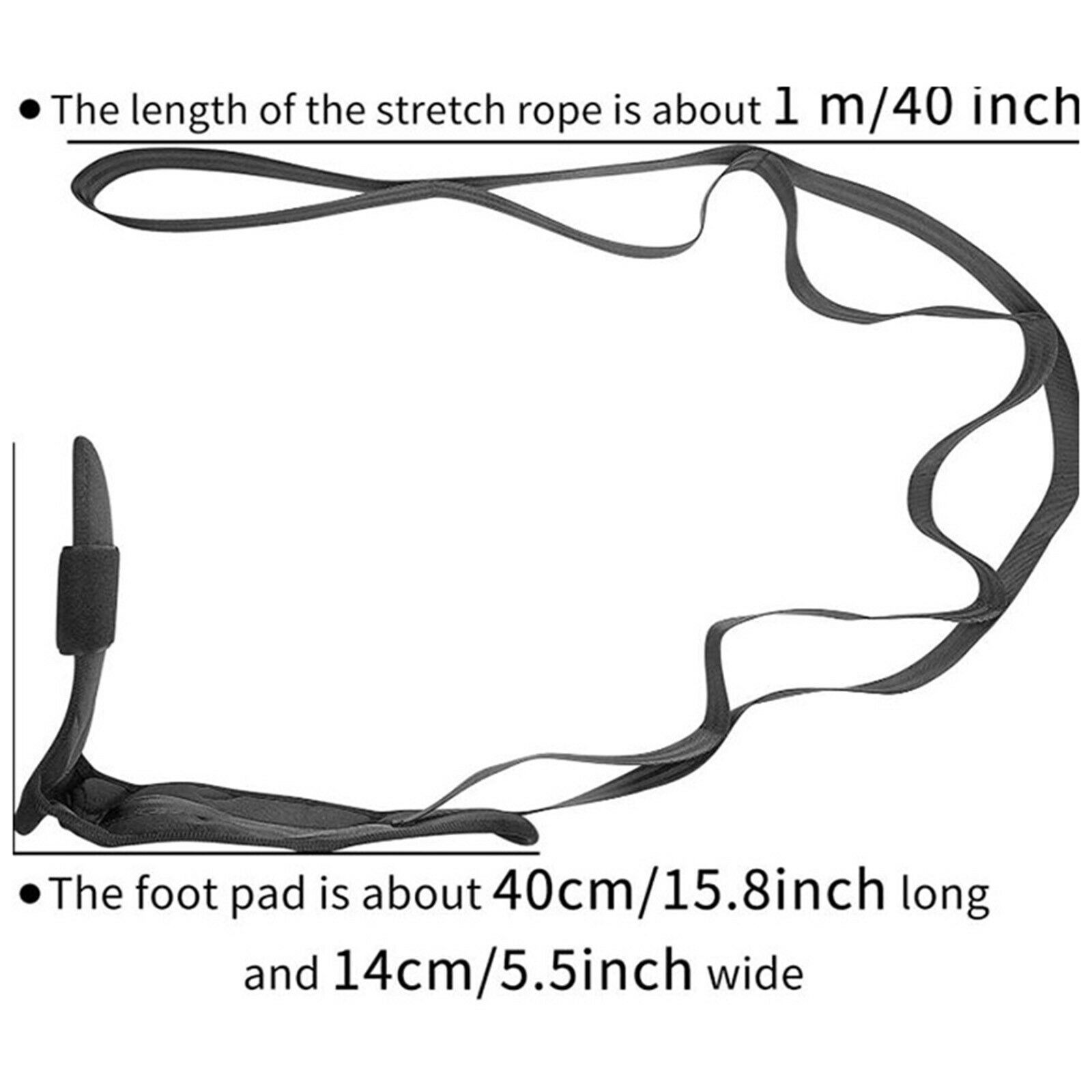 Multi-loop 6 Loops Stretching Bracelet & Foot Stretcher Set Stretching