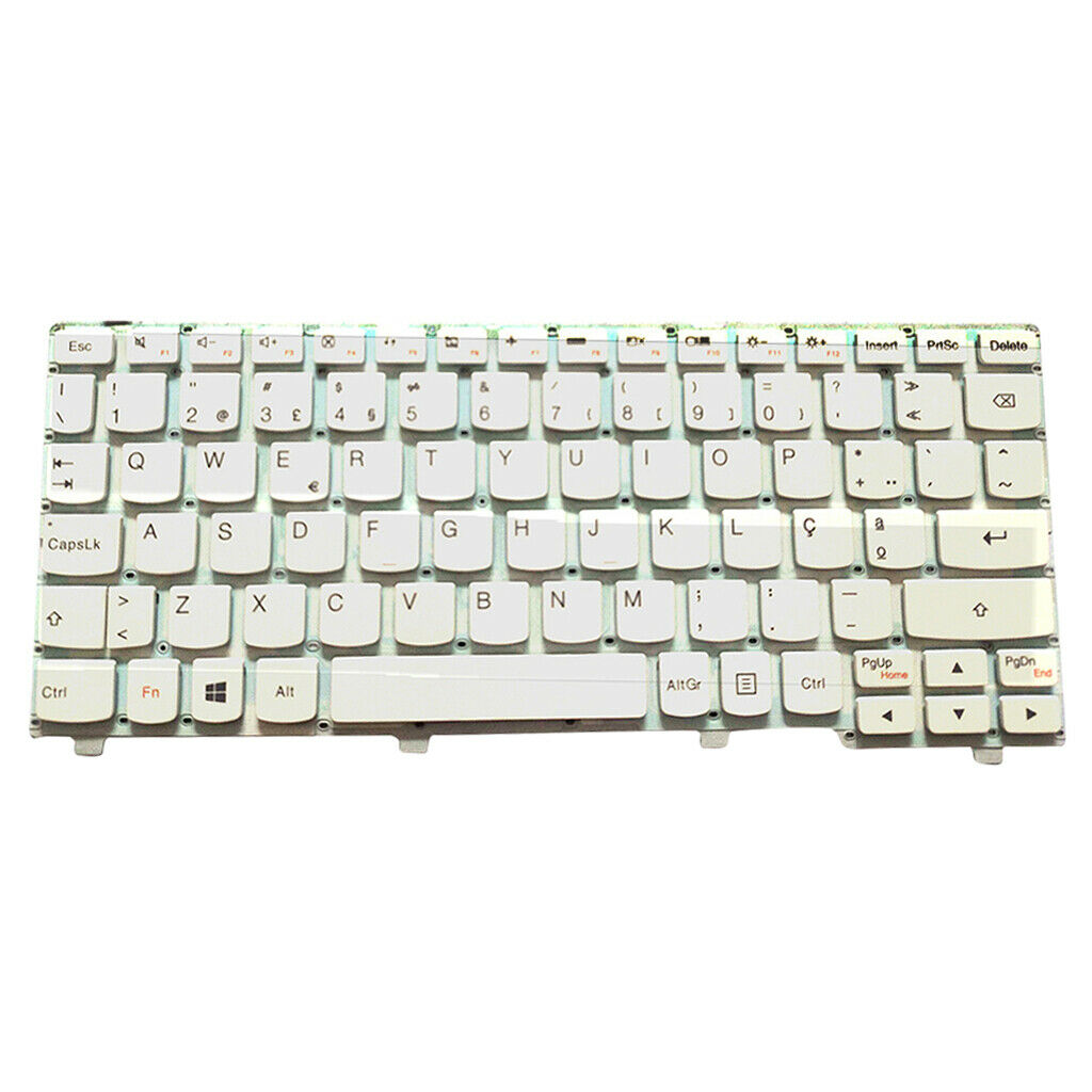 Laptop Portugal Portuguese Keyboard Fit for Lenovo Ideapad 100S-11IBY White