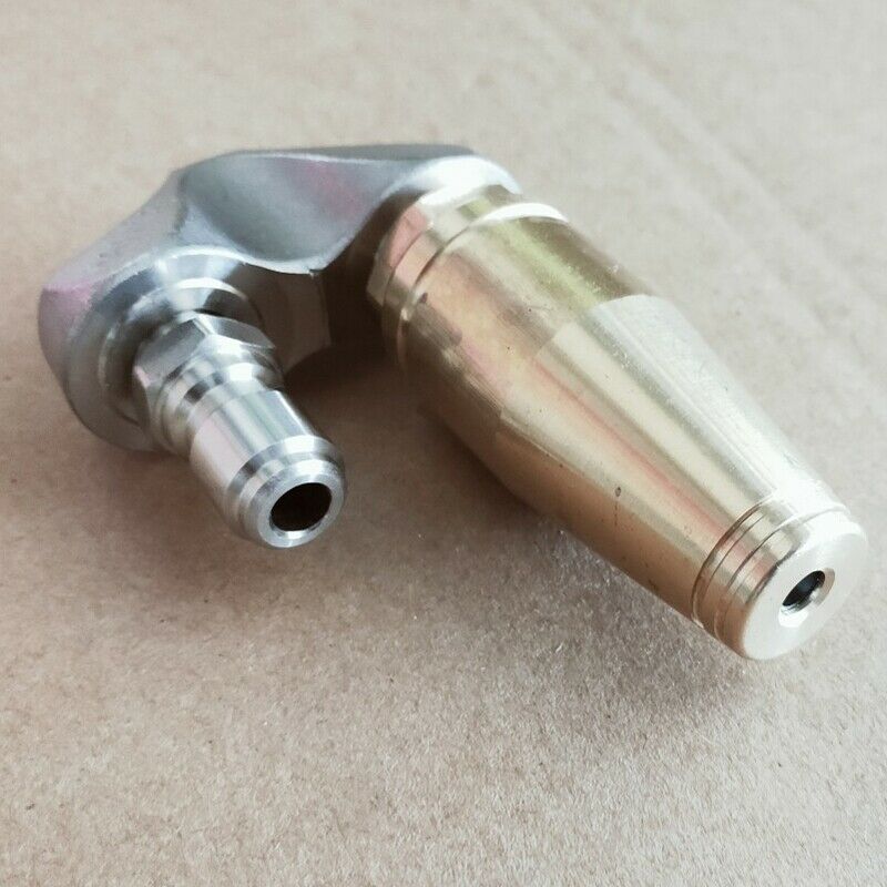 4X(Cleaning Nozzle Reverse Turbo Nozzle with 3/8 Inch  Connect Fitting L5C7)