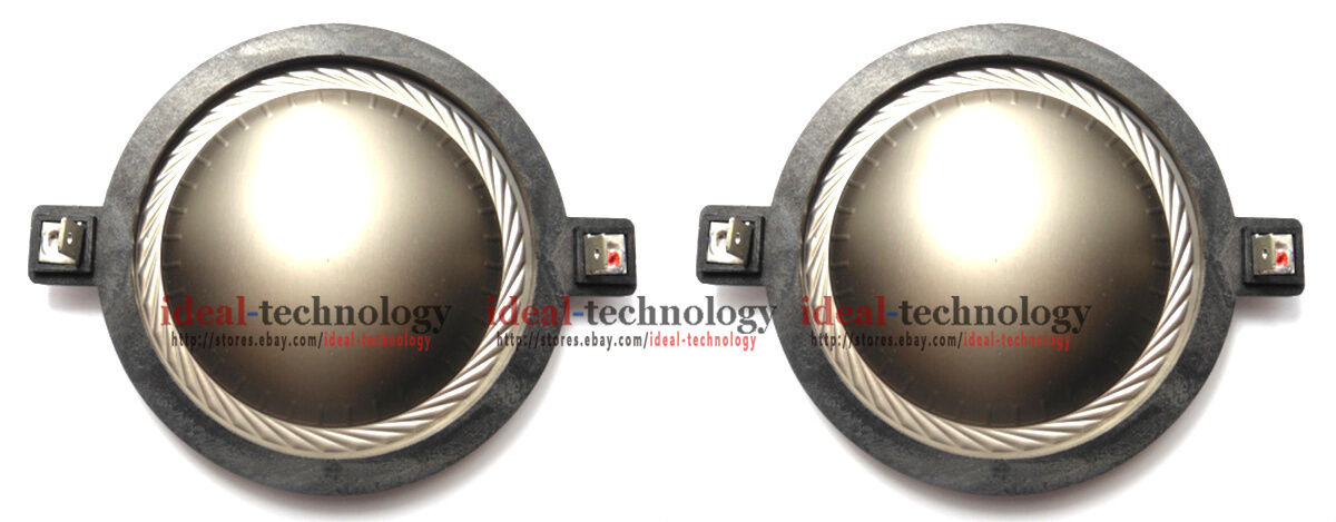 2PCS Replacement Diaphragm for B&C DE610  MMD610   8 ohms  64.8mm Flat wire
