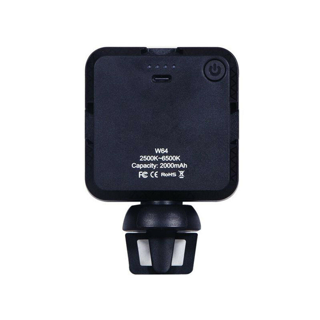 Portable USB Video Conference LED Light Vlog Lighting Kit for Computer Black