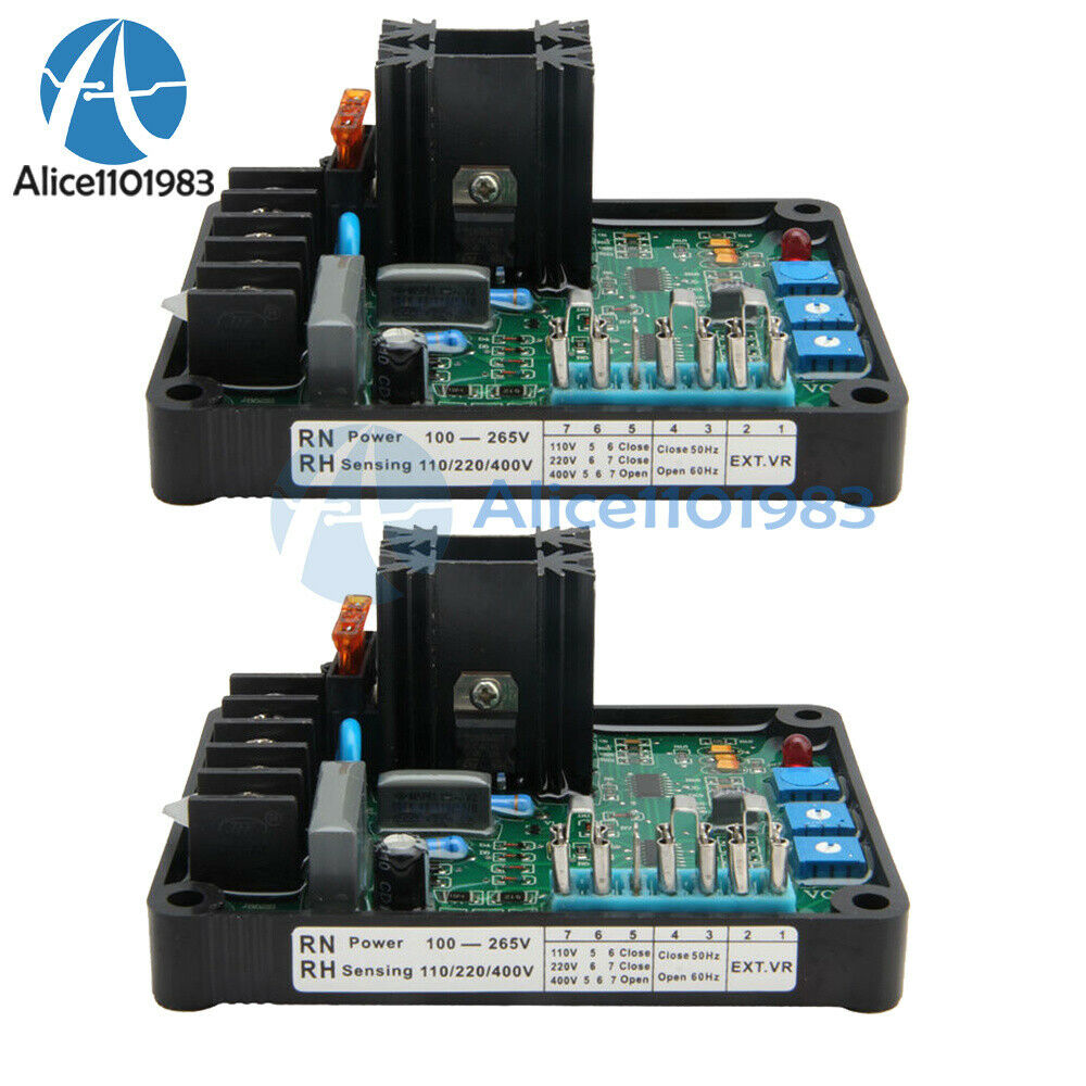 2PCS GAVR-8A Universal AVR Generator Board Automatic Voltage Regulator Module