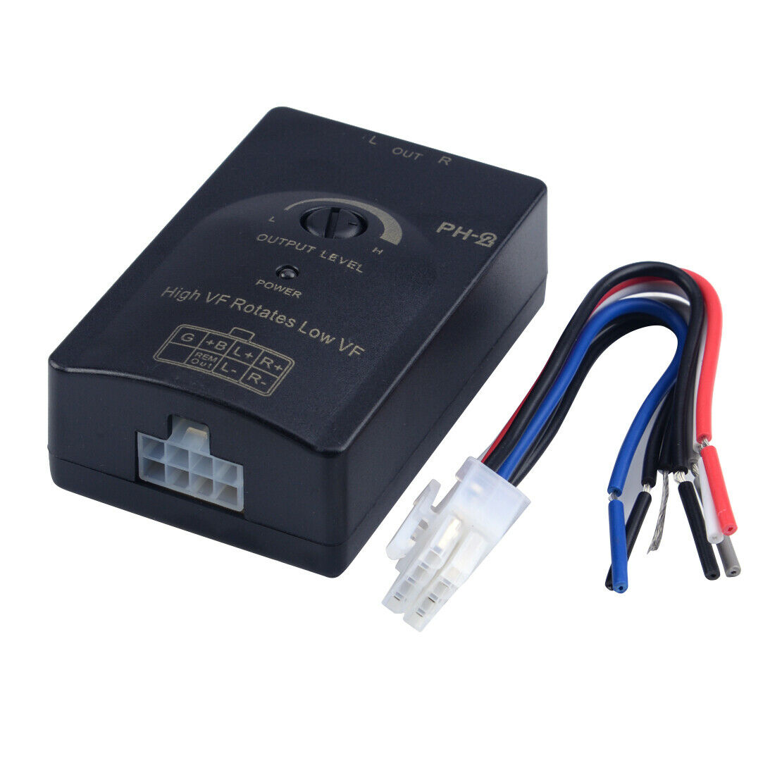 New Car Audio RCA Speaker Level Line Output Converter High To Low as