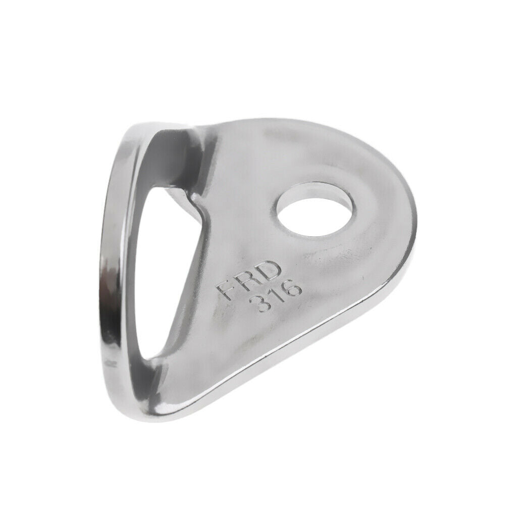 Rock Climbing Bolt Hanger Plate Stainless Steel Wall Climbing Anchor Hanger