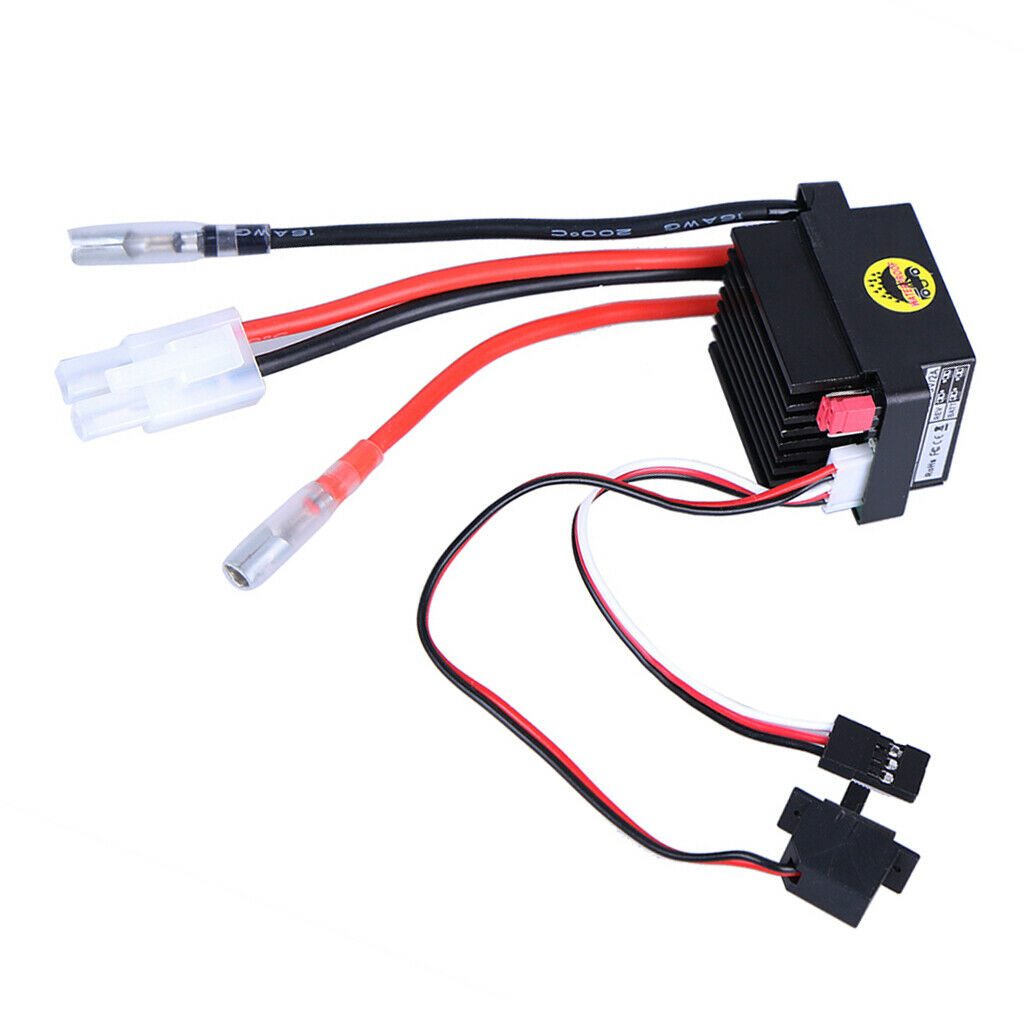 High Voltage 320A Brush Motor ESC BEC 5.6V / 2A W / Brake for RC Car Truck Boat