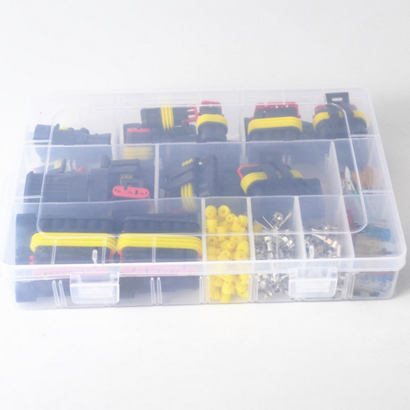 240pcs 12V Car Electrical Wire Connectors Plug Terminals Assortment Waterproof