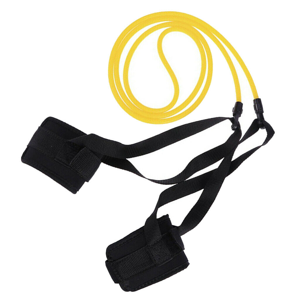 2Set Swim Bungee Training Belt Swimming Resistance Safety Leash Exerciser Tether